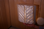 Sauna lamp shades SAUNA CORNER LAMP SHADE V