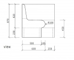 For steam sauna For steam sauna Steam sauna seats WEDI STEAM SAUNA SEAT 850mm